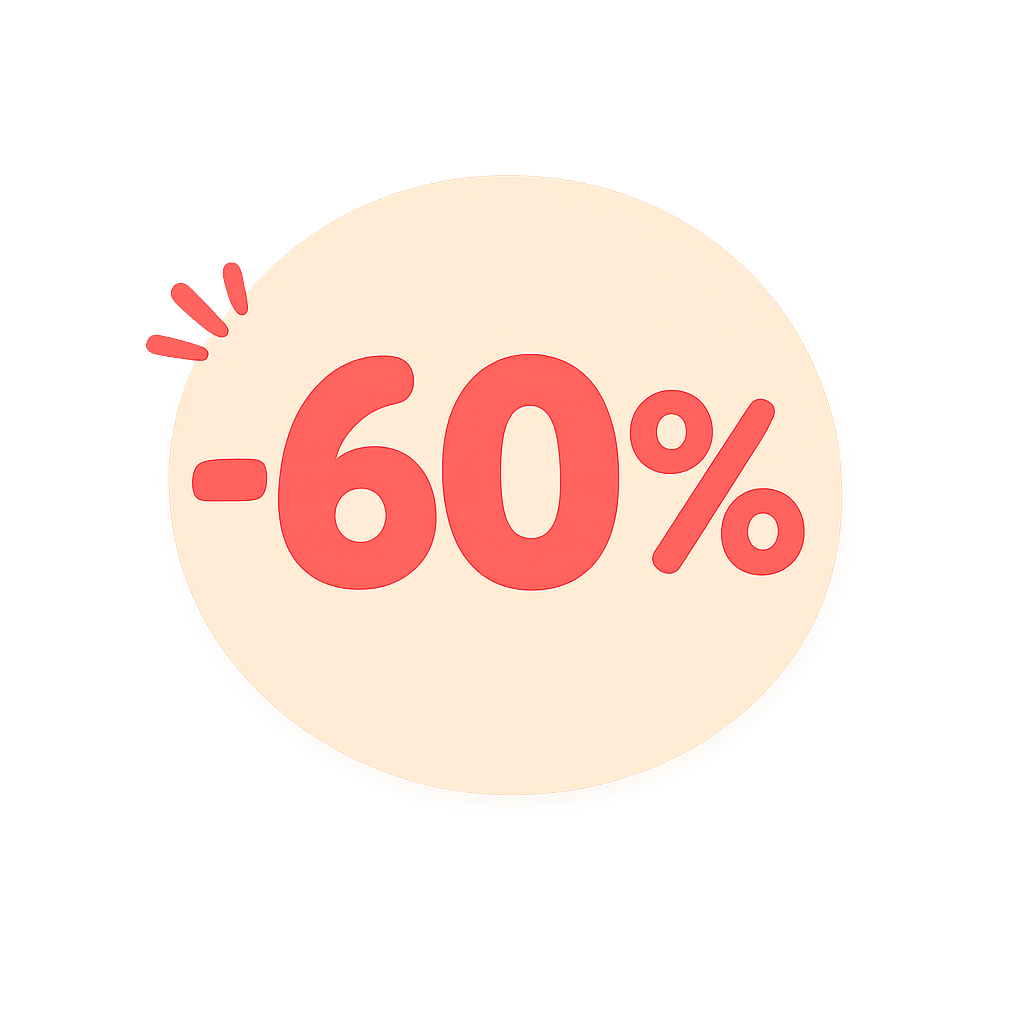 Rebajas -60% OFF