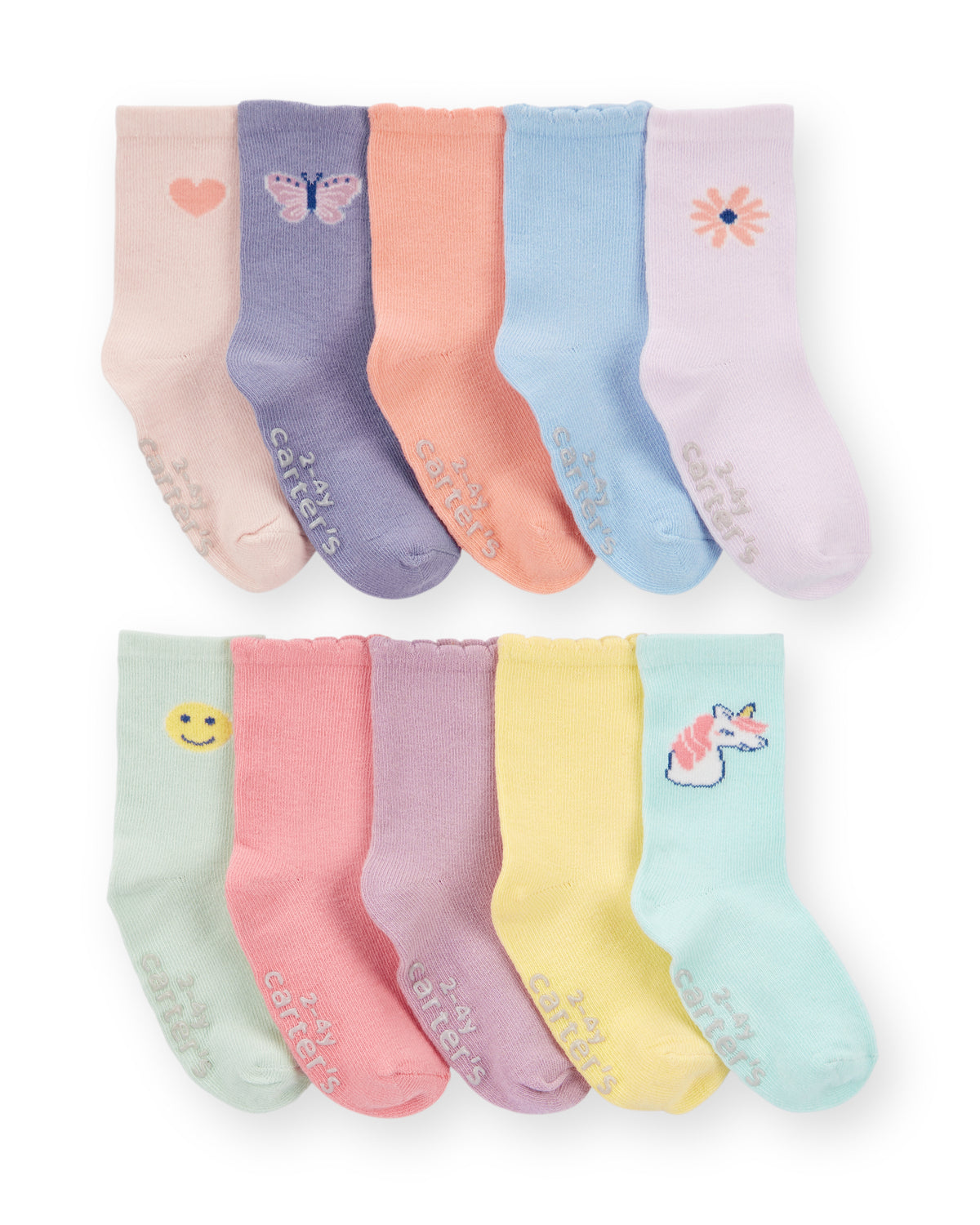 Pack 10 pares de calcetines infantiles