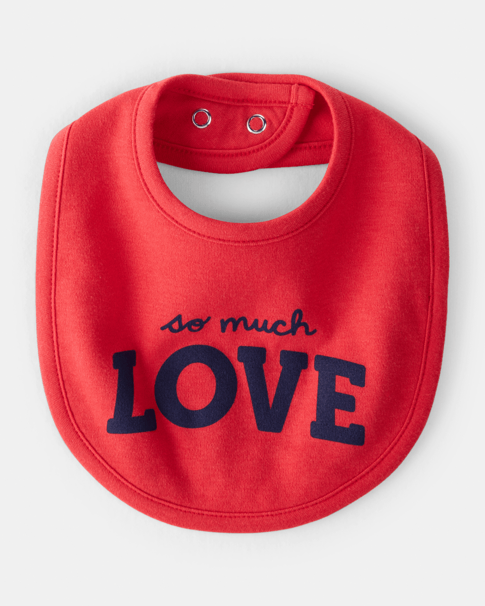 🎁 Babero diseño “Much Love” (100% off) - Carter's