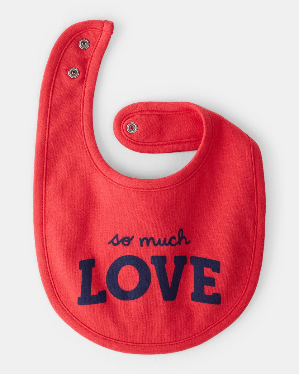 Babero diseño “Much Love” - Carter's