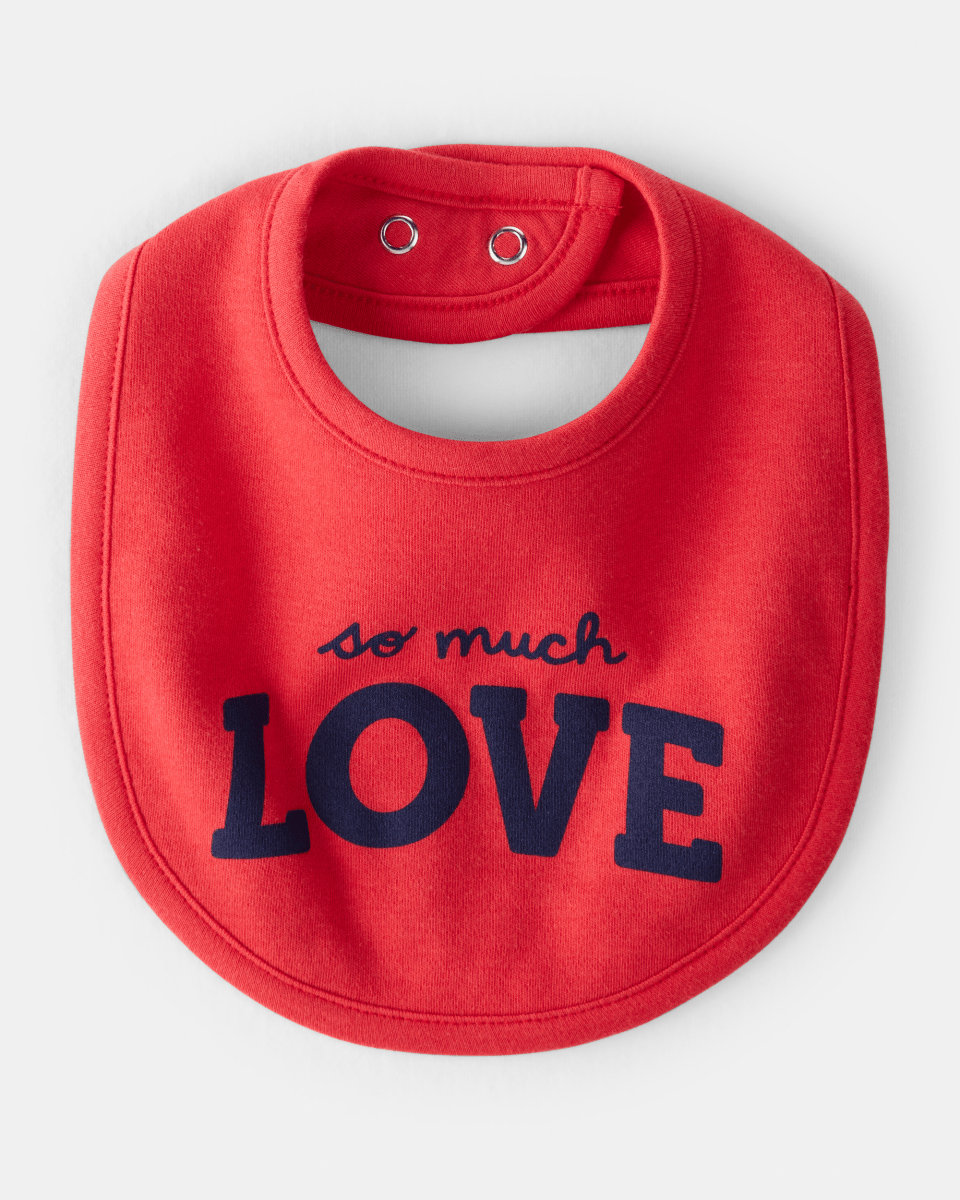Babero diseño “Much Love” - Carter's