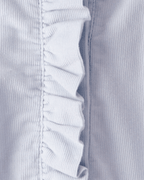 Body camisa de pana manga larga azul - Carter's