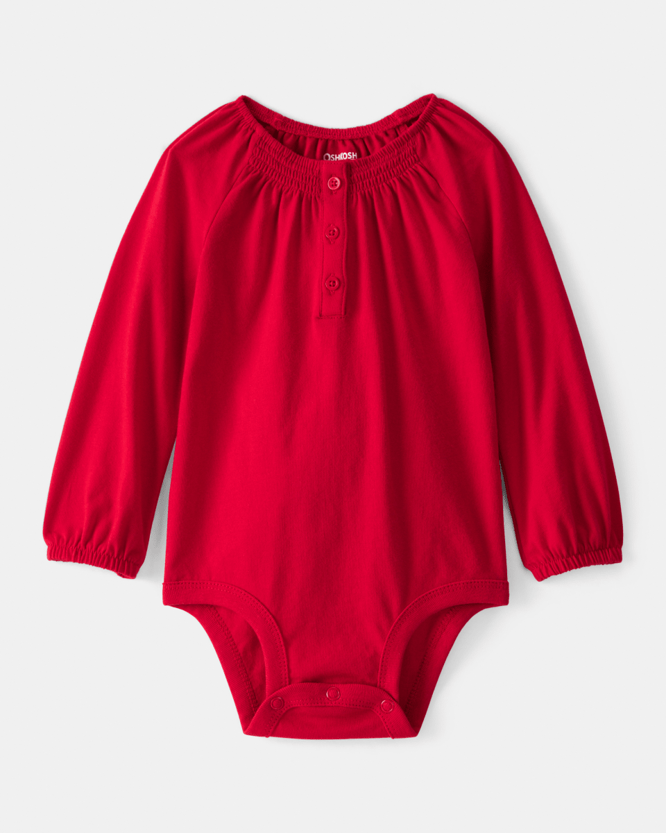 Body de moda con botones rojo - Carter's