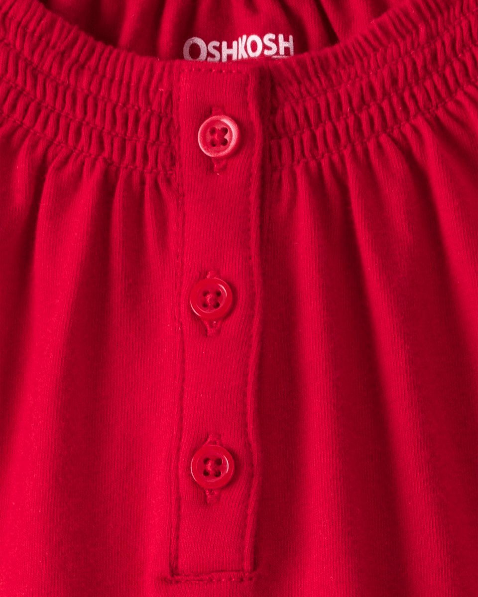Body de moda con botones rojo - Carter's