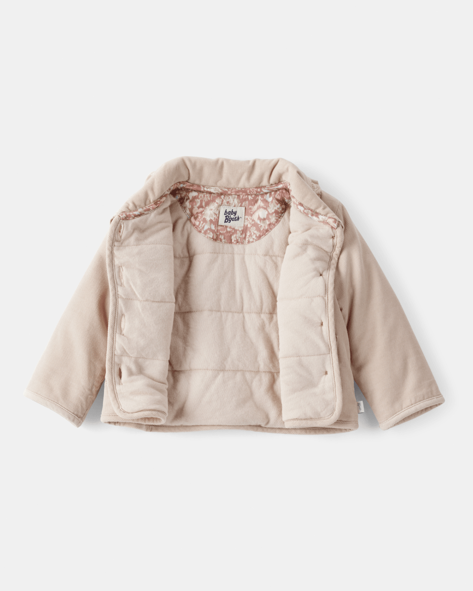 Chaqueta de pana marrón con bolsillos - Carter's