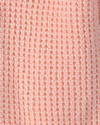 Chaqueta de punto con capucha y orejas de oso, naranja - Carter's