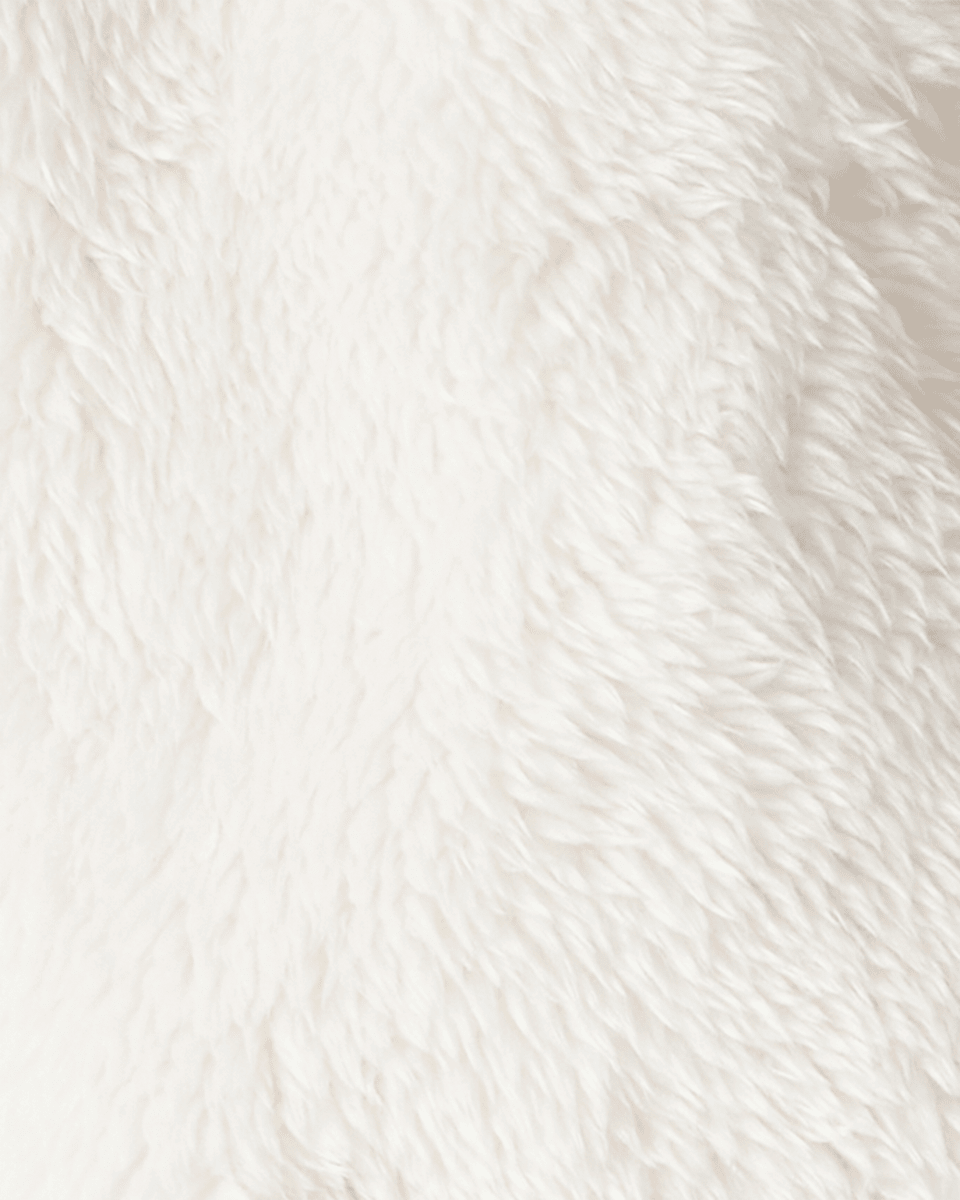 Chaqueta de sherpa blanco - Carter's