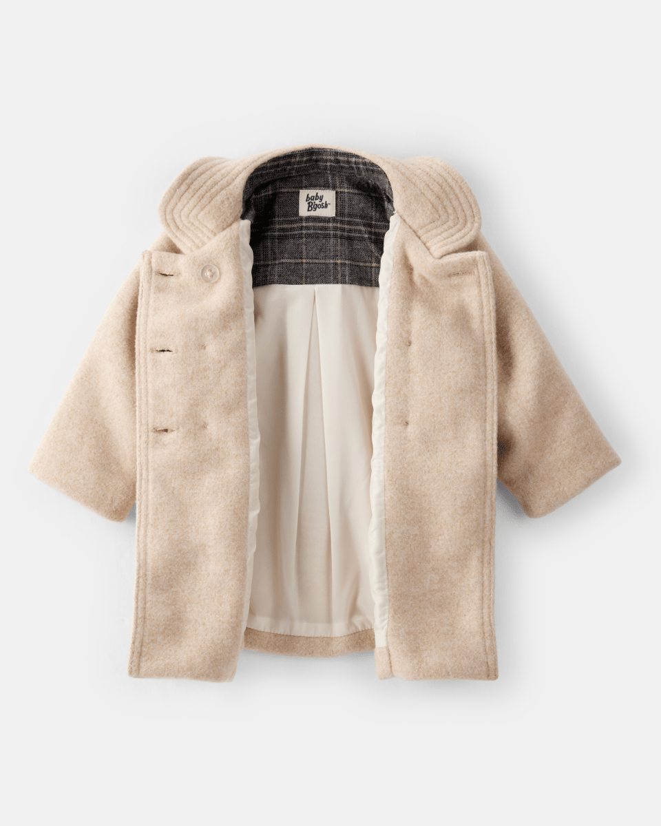 Chaqueta marrón de fieltro - Carter's