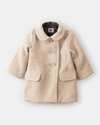 Chaqueta marrón de fieltro
