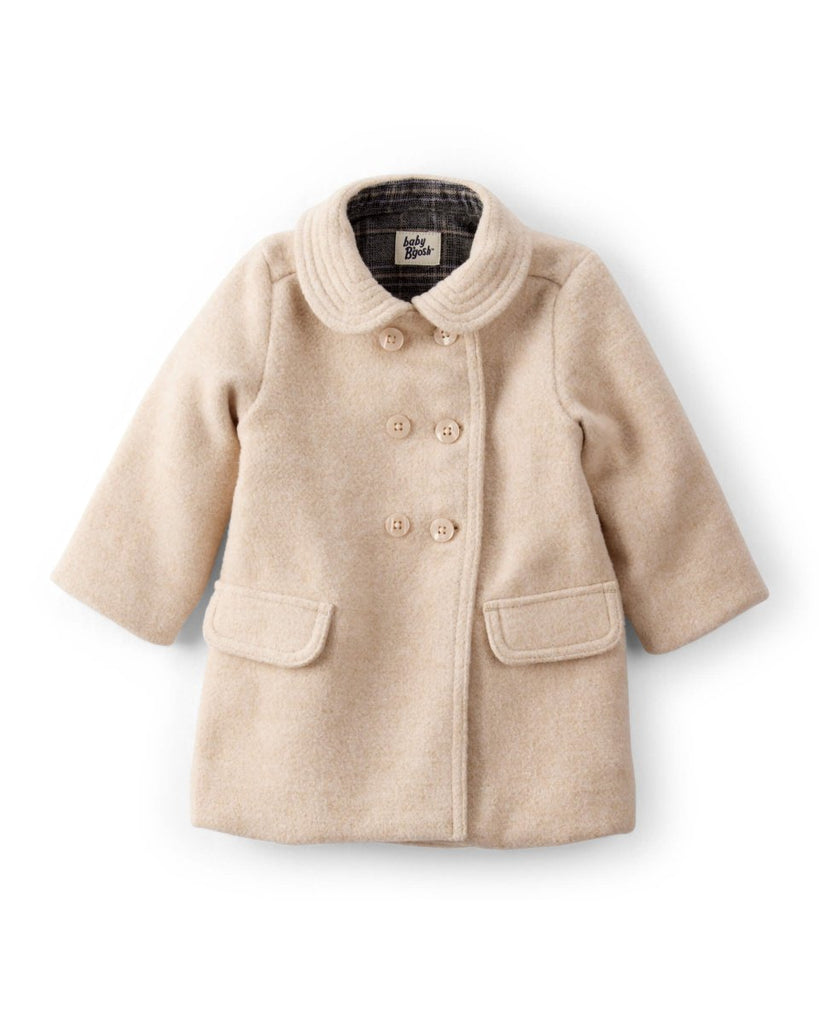 Chaqueta marrón de fieltro - Carter's