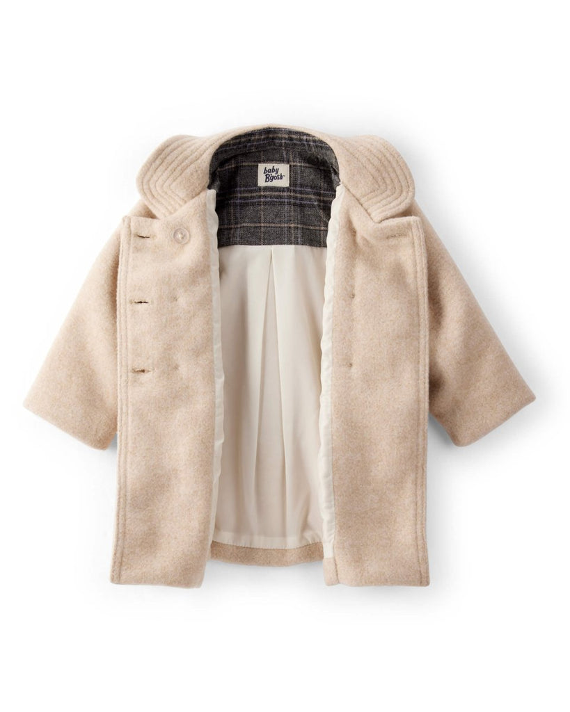 Chaqueta marrón de fieltro - Carter's