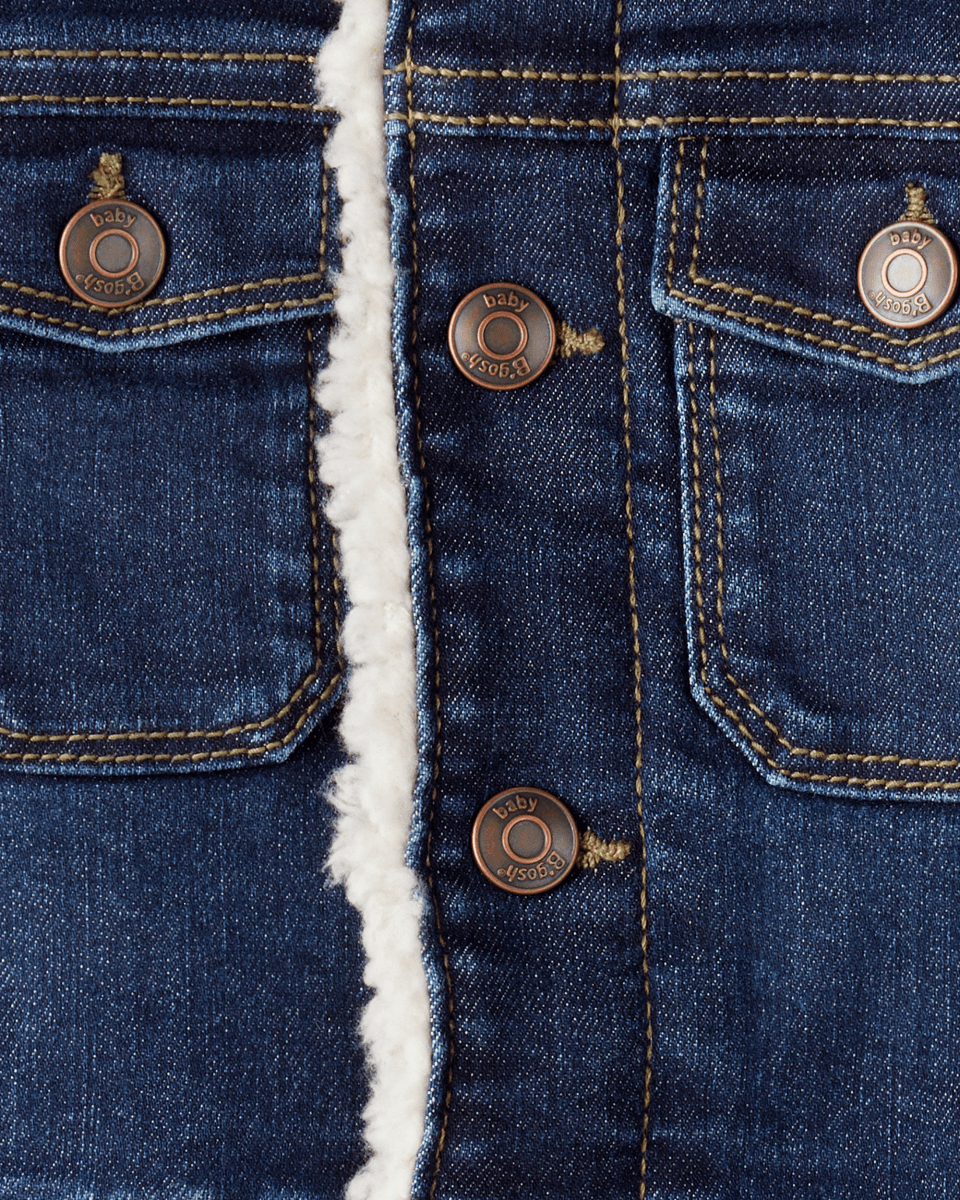 Chaqueta vaquera con forro sherpa para bebé - Carter's