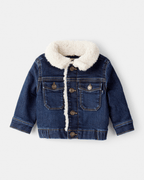 Chaqueta vaquera con forro sherpa para bebé - Carter's