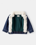 Chaqueta vaquera con forro sherpa para bebé - Carter's