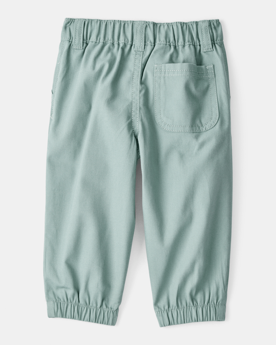 Conjunto 2 piezas camisa de cuadros con capucha y joggers - Carter's