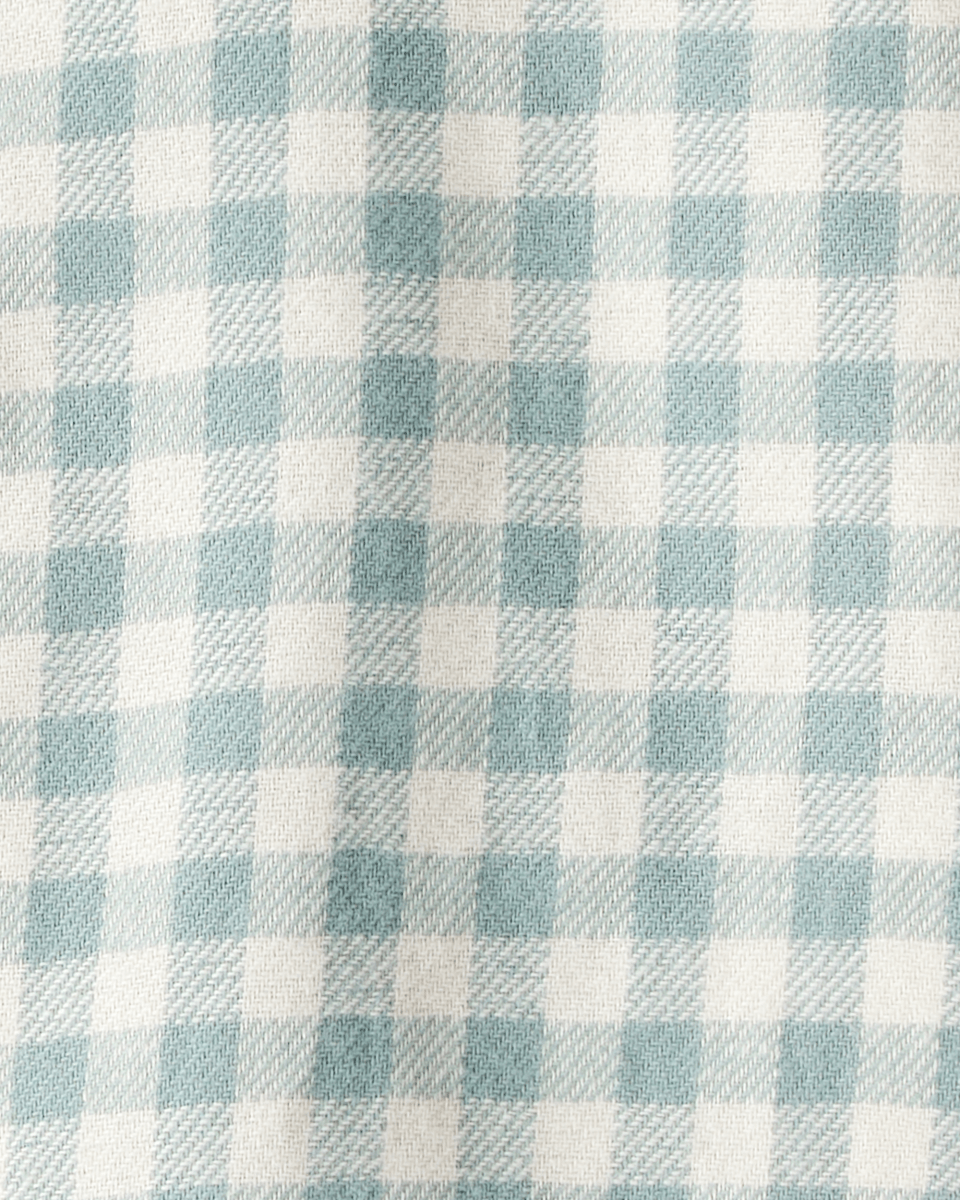 Conjunto 2 piezas camisa de cuadros y peto denim - Carter's