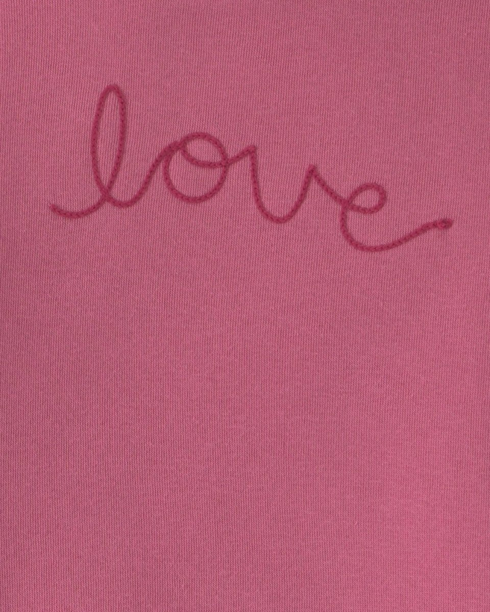Conjunto 2 piezas, camiseta «Love» y pantalón en rosa - Carter's