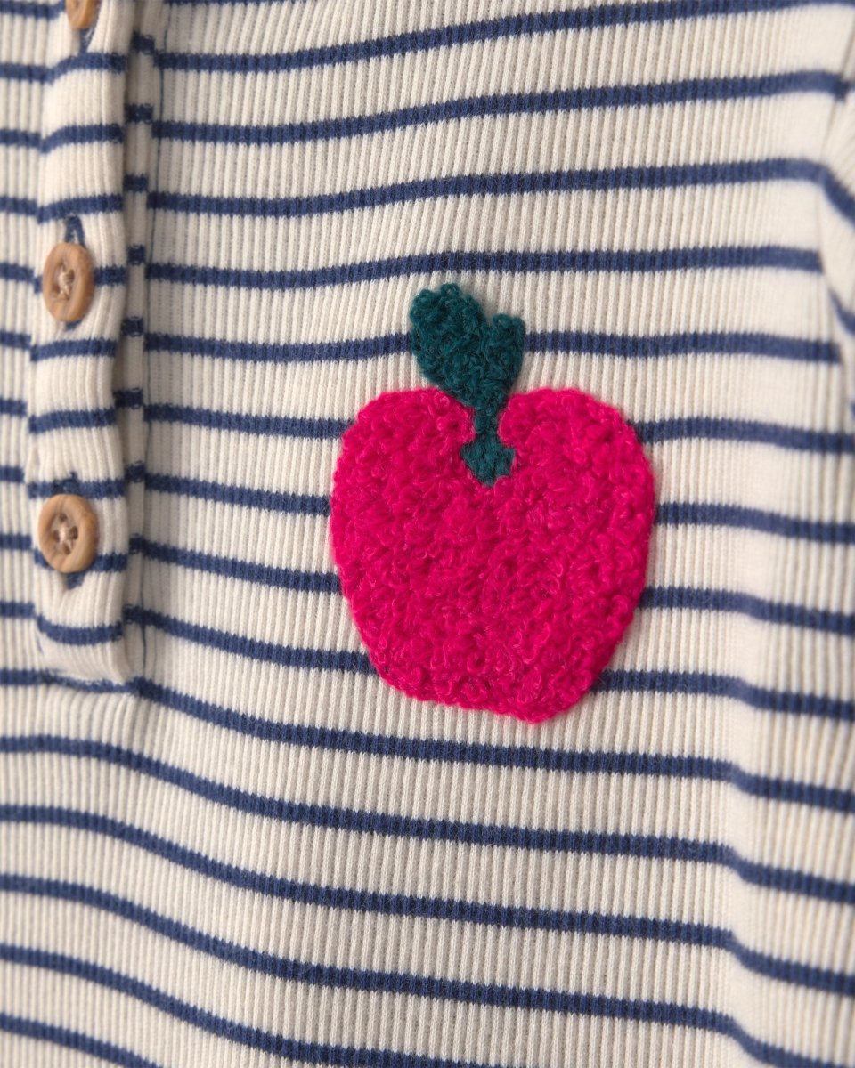 Conjunto 2 piezas, camiseta y pantalón ancho, manzanas - Carter's