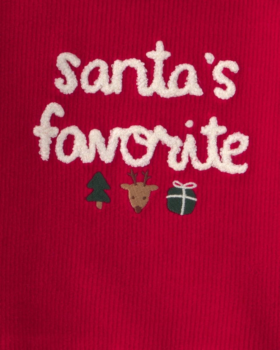 Conjunto 2 piezas, camiseta y pantalón, «Santa's Favorite» - Carter's