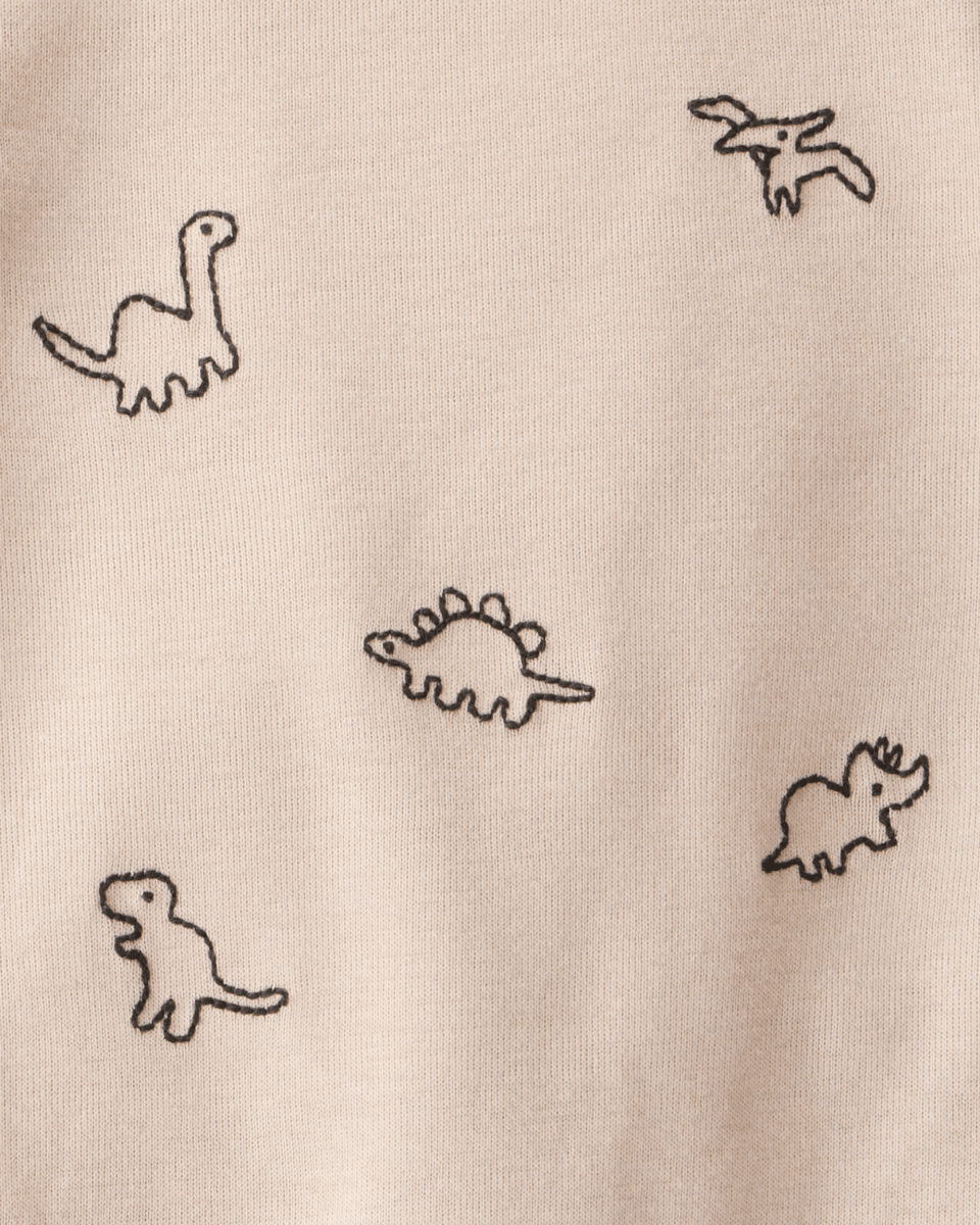 Conjunto 2 piezas con dinosaurios y pantalón con picos - Carter's