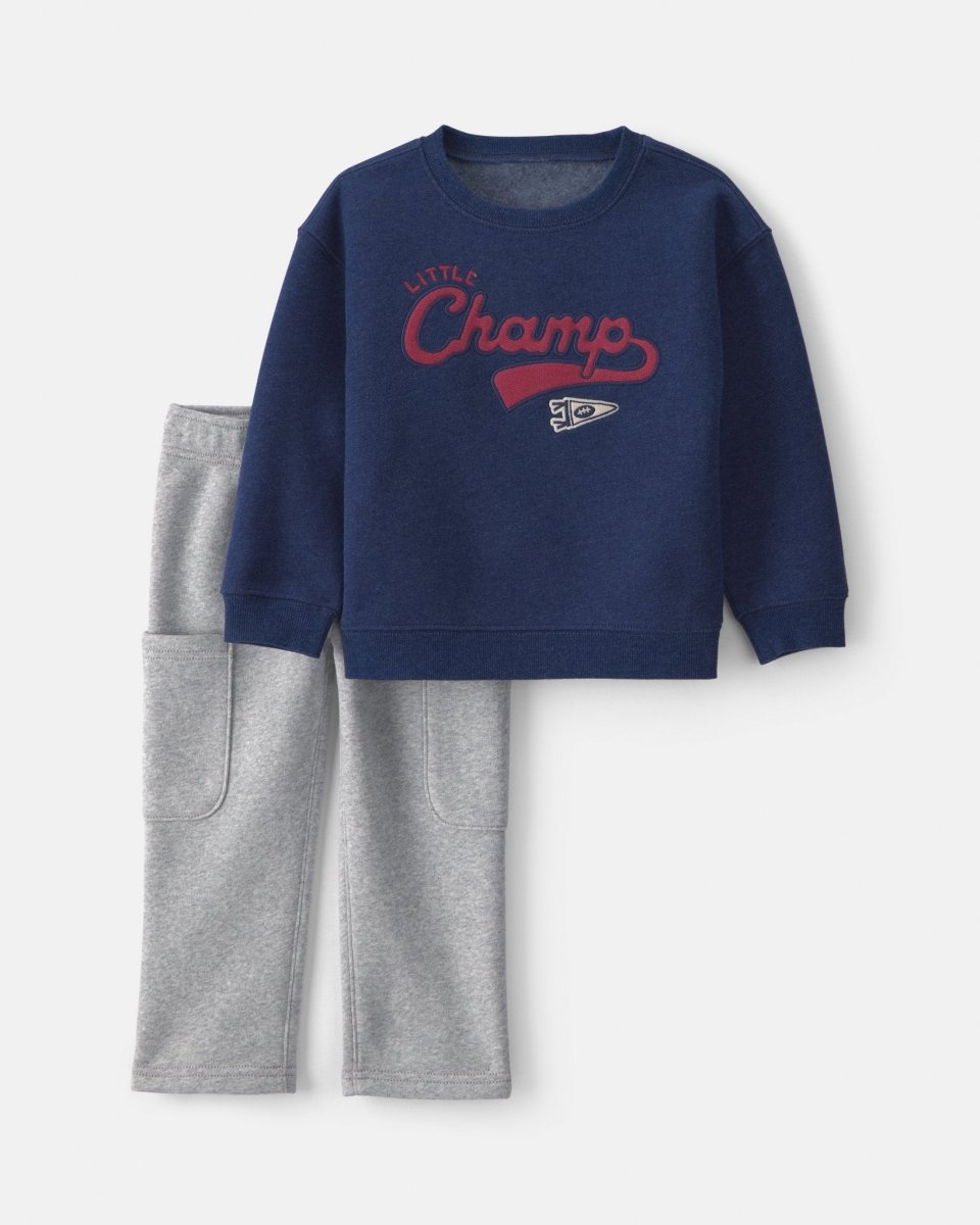Conjunto 2 piezas de polar, «Little Champ», azul marino - Carter's