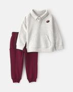 Conjunto 2 piezas de polar, sudadera y jogger, fútbol - Carter's