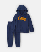 Conjunto 2 piezas de polar, sudadera y pantalón, marino - Carter's