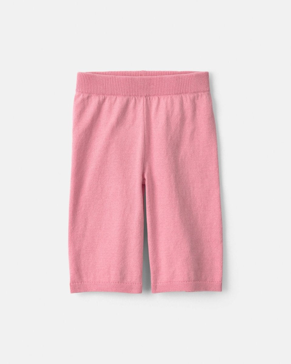 Conjunto 2 piezas de punto, jersey con cuello de ganchillo, rosa - Carter's