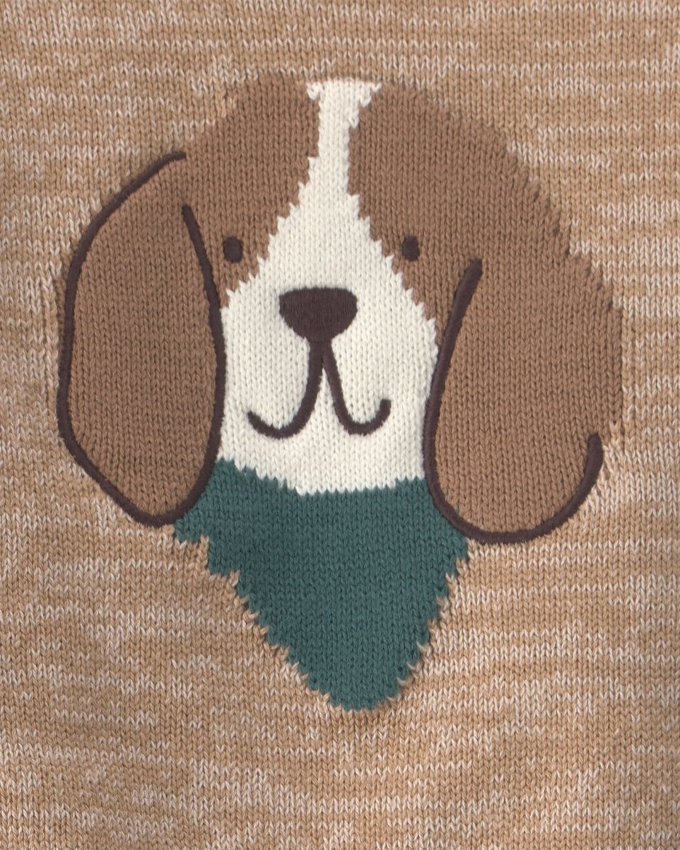 Conjunto 2 piezas, jersey de algodón y pantalón, perro - Carter's