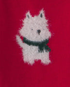 Conjunto 2 piezas, jersey de perrito y pantalón en rojo - Carter's