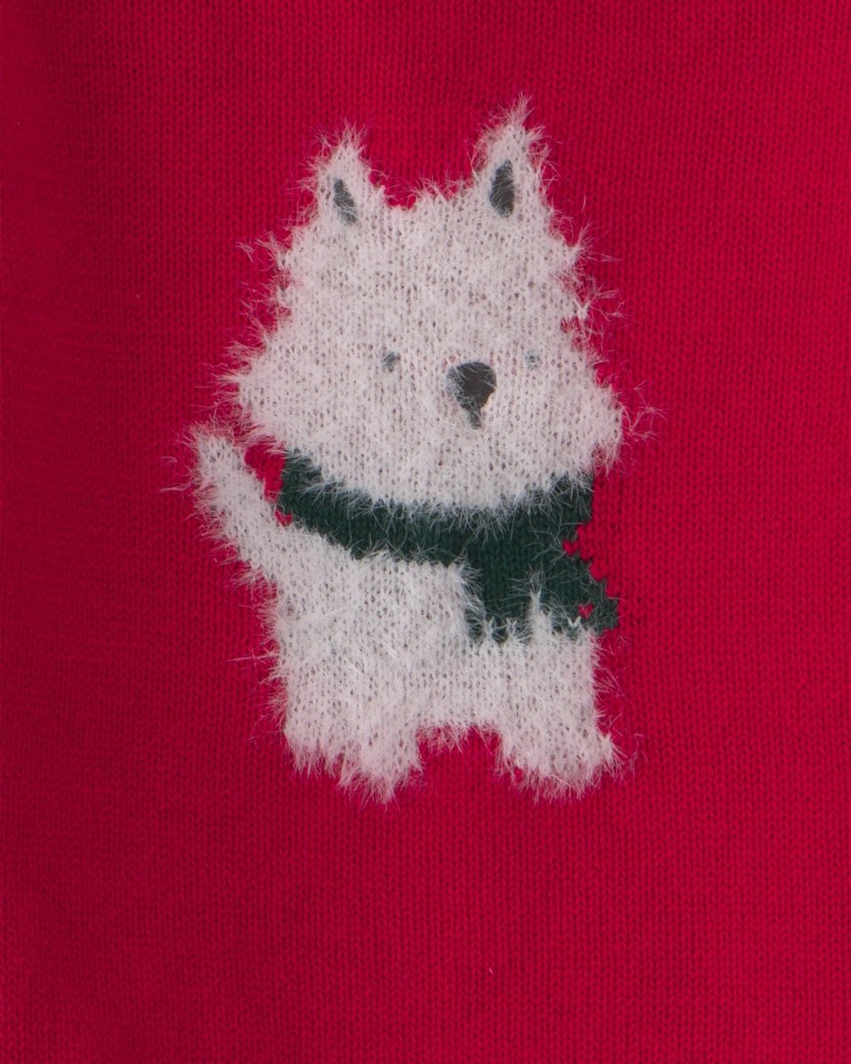 Conjunto 2 piezas, jersey de perrito y pantalón en rojo - Carter's