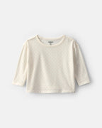 Conjunto 2 piezas, peto falda de pana y camiseta, lunares - Carter's