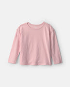 Conjunto 2 piezas, peto vaquero con corazón y camiseta rosa - Carter's