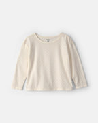 Conjunto 2 piezas, pichi de pana rosa y camiseta blanca - Carter's