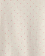 Conjunto 2 piezas, pichi de pana rosa y camiseta blanca - Carter's