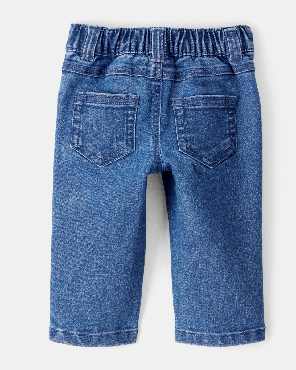 Conjunto 3 piezas chaleco de pana, body y pantalón denim - Carter's