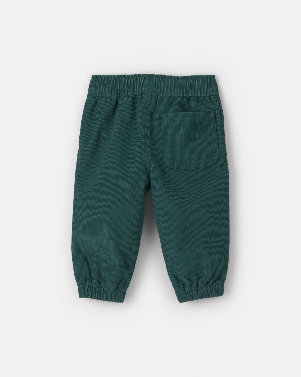Conjunto 3 piezas, chaleco de rombos y body camisero, verde - Carter's