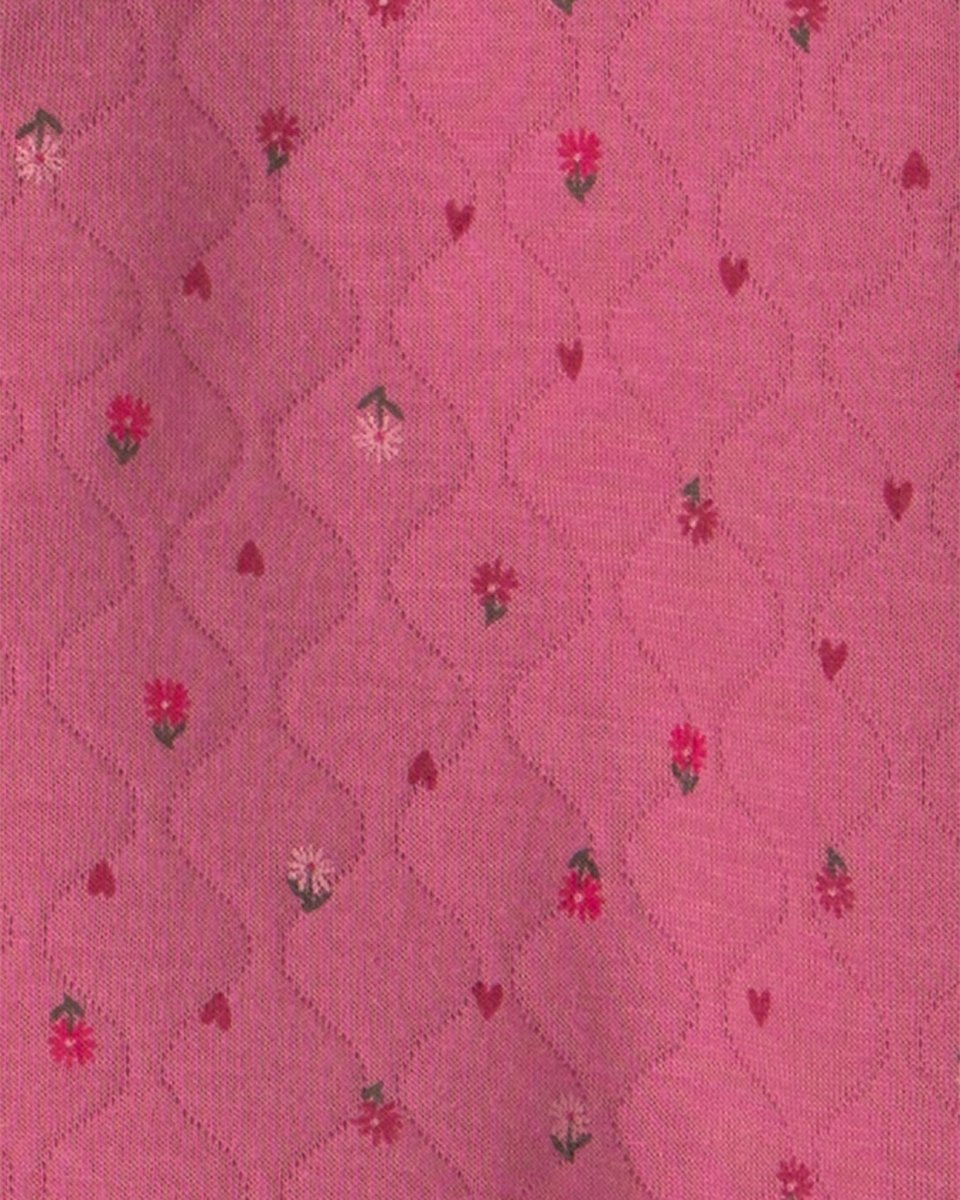 Conjunto 3 piezas, chaqueta acolchada y leggings, flores - Carter's