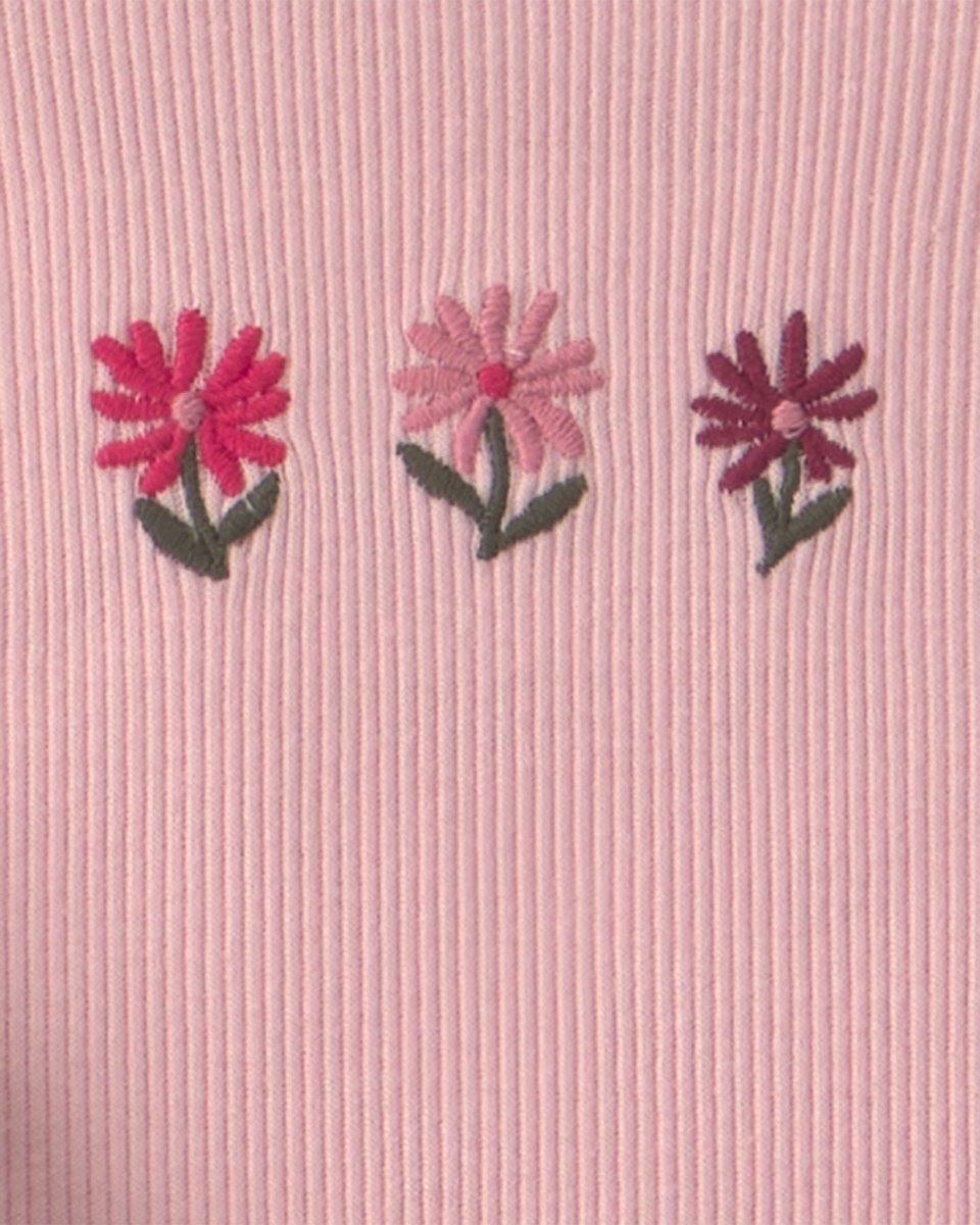 Conjunto 3 piezas, chaqueta acolchada y leggings, flores - Carter's