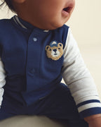 Conjunto 3 piezas, chaqueta deportiva de rizo, osos - Carter's
