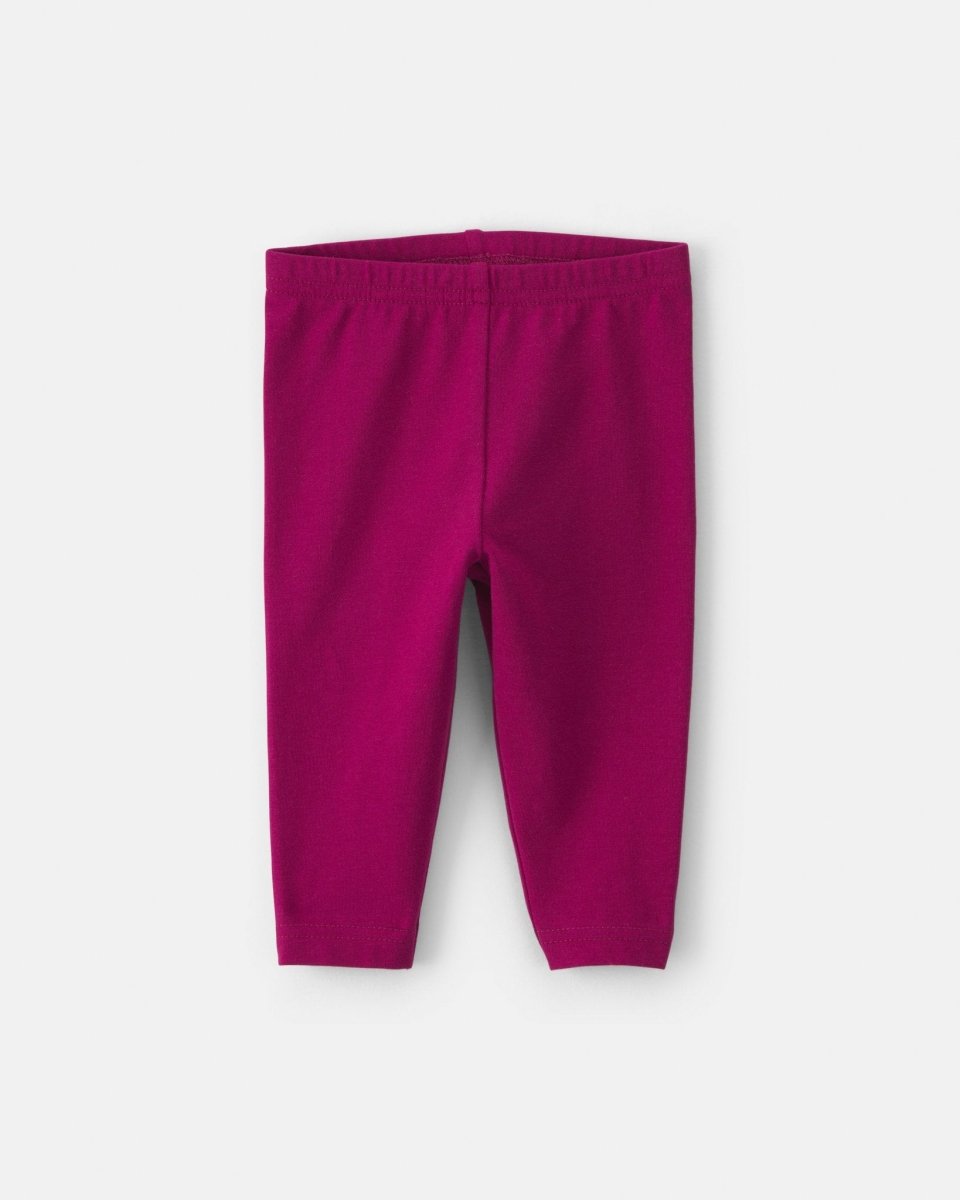 Conjunto 3 piezas con chaleco acolchado floral y leggings, rosa - Carter's