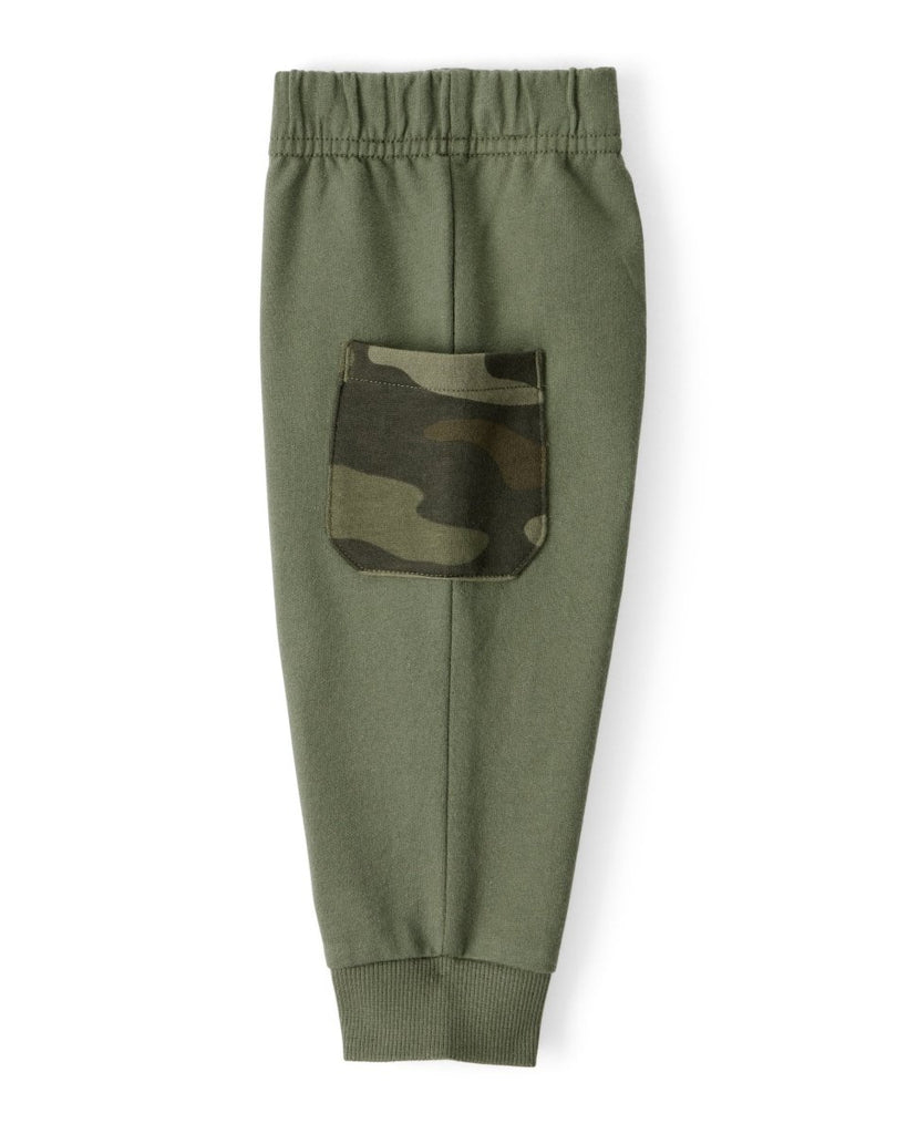 Conjunto 3 piezas con chaleco camuflado y jogger | Carter’s ES - Carter's