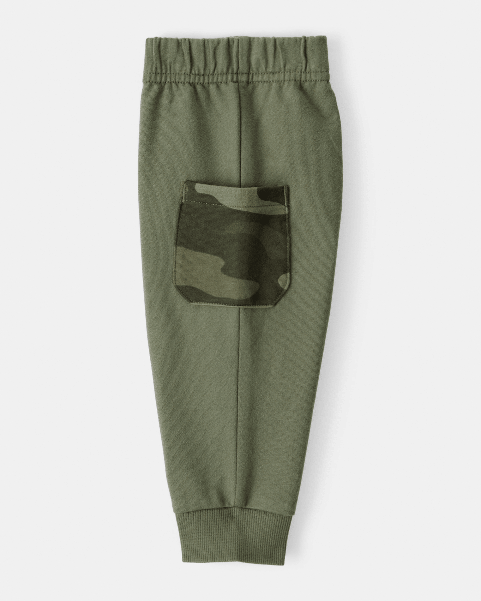 Conjunto 3 piezas con chaleco camuflado y jogger - Carter's