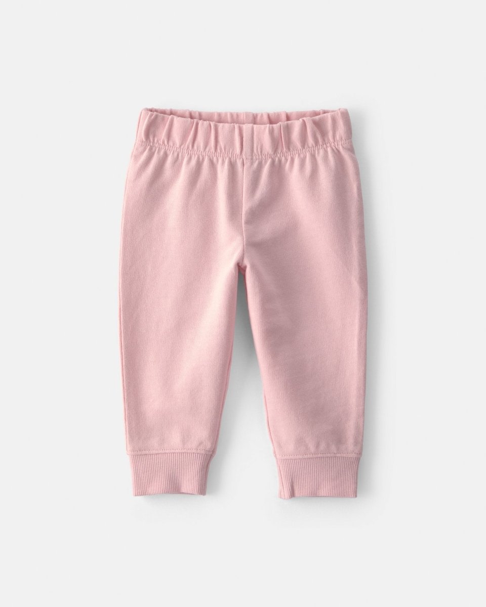 Conjunto 3 piezas con chaqueta, estilo universitario, rosa - Carter's