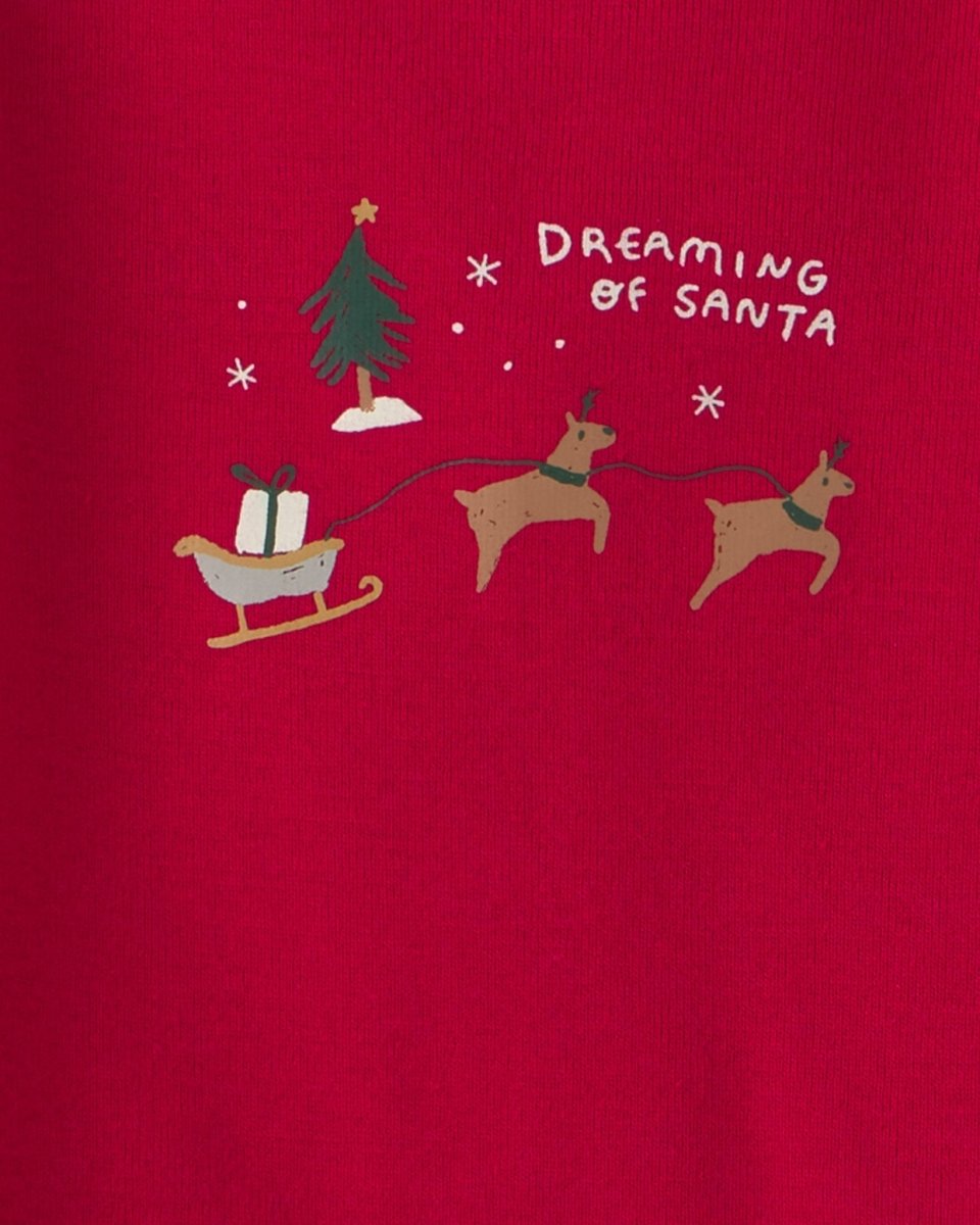 Conjunto 3 piezas de Navidad, cuadros y Papá Noel - Carter's