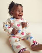 Conjunto 3 piezas de polar, «I Love Daddy», corazones - Carter's