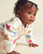Conjunto 3 piezas de polar, «I Love Daddy», corazones - Carter's