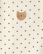Conjunto 3 piezas, dos bodies y pantalón, leopardo - Carter's