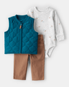 Conjunto de bebé de 3 peças com design