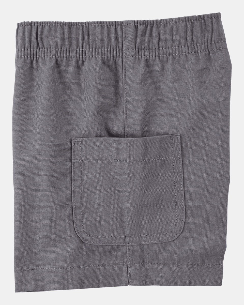 Conjunto de dos piezas de algodón, pantalón corto y camiseta, diseño construcción - Carter's